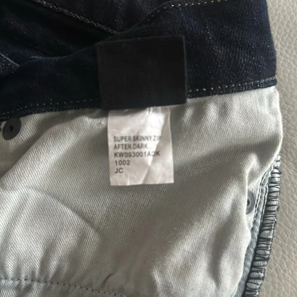 Ksubi Dark Blue Skinny Jeans - Picture 9 of 9